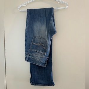 Wrangler boot cut women’s mid rise jeans